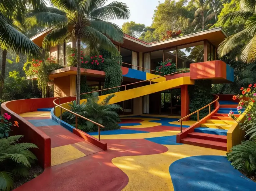 Casa moderna Bioscleave House projetada para prolongar a vida no Brasil