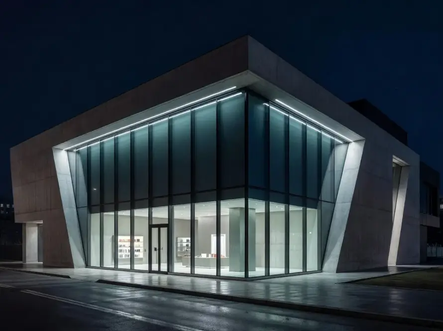 Flagship store da Rikky Hype projetada pela Temp Project em Kyiv