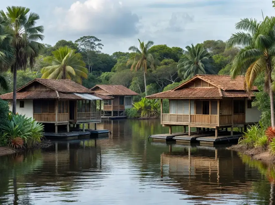 Casas flutuantes e anfíbias como solução contra inundações no Brasil