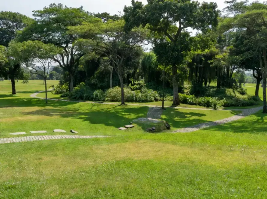 Expansão de quatro hectares em parque urbano com área verde no Brasil